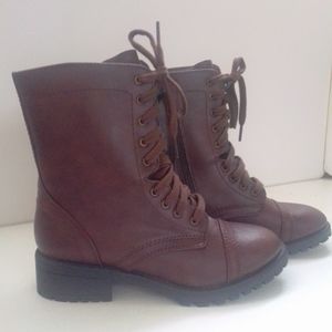 NWT...Brown Riding Boots